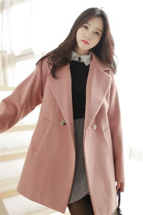 50 Adorable Women Winter Coats Ideas You Can Try Korean Winter Fashion Outfits Korean Fashion