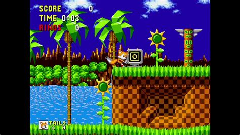 Lets Play Sonic 1 Part 1 Green Hill Zone Youtube