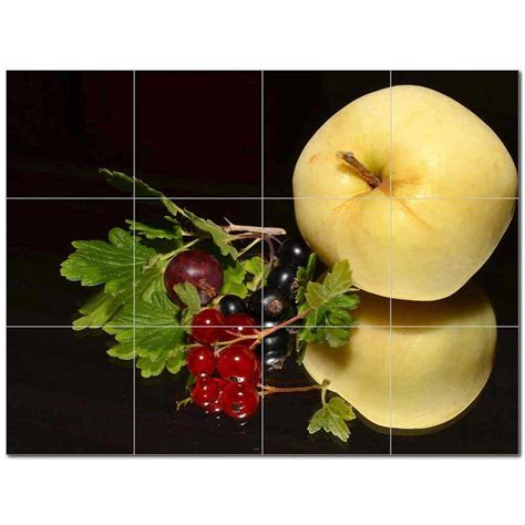 Fruit Food Ceramic Tile Mural Kitchen Backsplash Bathroom Shower 400669