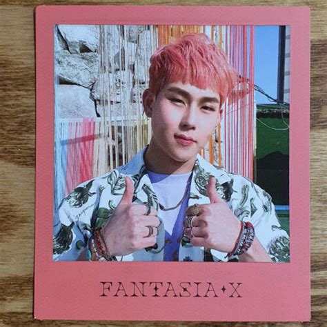 Joohoney Official Polaroid Photocard Monsta X Mini Album Fantasia X