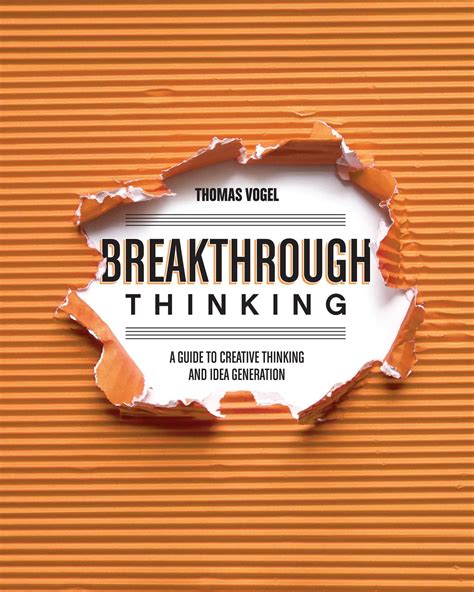 Breakthrough Thinking Ebook By Thomas Vogel Official Publisher Page