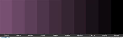 Shades Xkcd Color Dull Purple 84597e Hex Colors Palette Colorswall