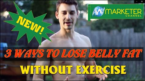 3 Ways To Lose Belly Fat Without Exercise Best Home Remedies To Lose