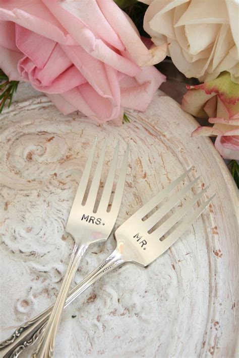 Wedding Cake Forks Eco Friendly Recycled Silver Plate