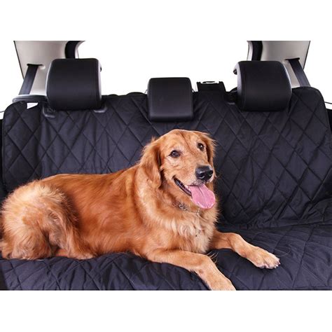 High Quality Quilted Dog Car Seat Cover For Dog Hammock Non Slip Oxford