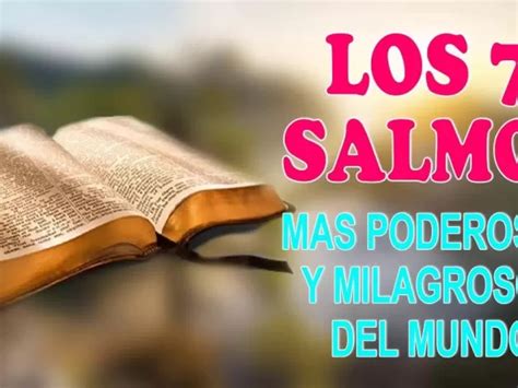 Descubre Los Salmos Más Poderosos Y Milagrosos Del Mundo En Esta Recopilación Imperdible