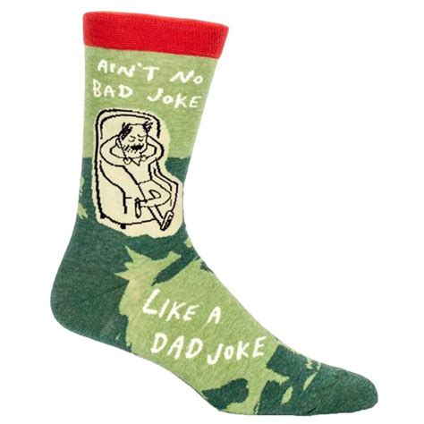Dad Jokes Socks Crew Socks For Men John S Crazy Socks