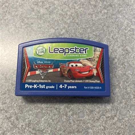Leapfrog Leapster Cars 2 Learning Educational Disney Pixar Game