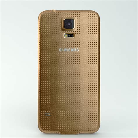 Samsung Galaxy S5 Copper Gold 3d Model 49 Max Obj Fbx 3ds Free3d