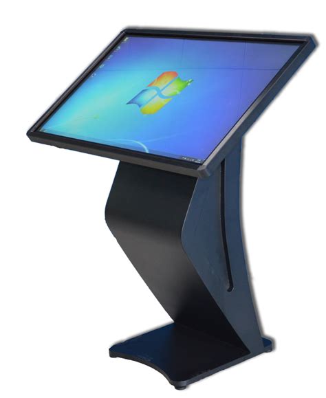 Check out the 41 in. 43" Touch LED Computer Table - Black