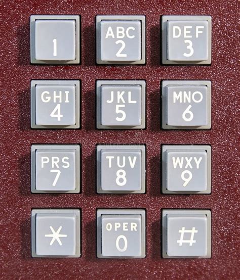 Vintage Telephone Keypad Stock Photo Image Of Dial 194802082