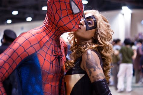 Ms Marvel Kissing Spider Man Sean Doorly Flickr