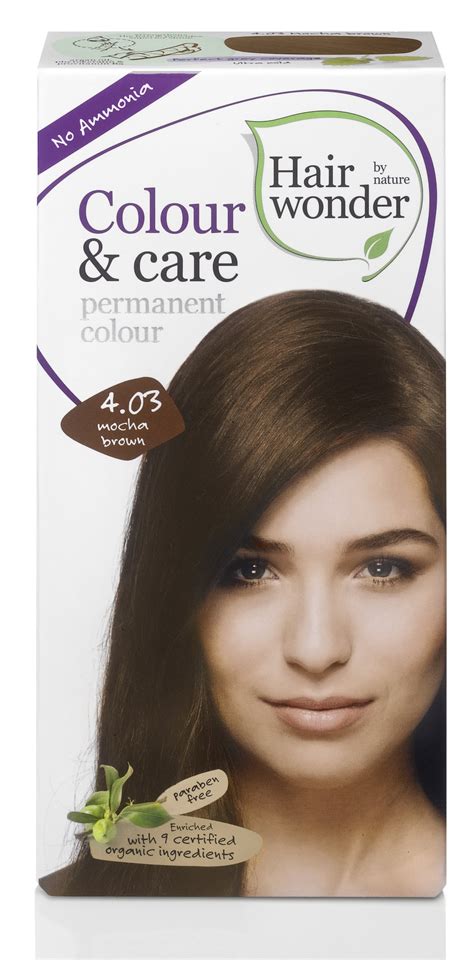 HairWonder - Odżywka koloryzująca - Mocha brown 4.03 (mokka brąz) 100ml