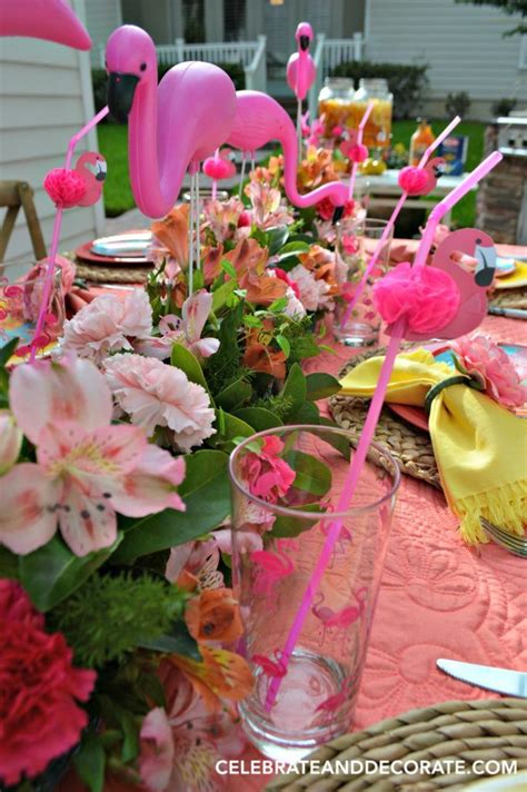 Fun With Flamingos Summertime Dinner Celebrate And Decorate Flamingo
