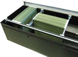 File cabinet rails upgrade your filing system. Desk drawer file cabinet hanging folder rails | Wood file ...
