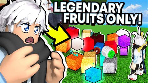 Eating Every Legendary Devil Fruit I Find In Blox Fruits Roblox Youtube