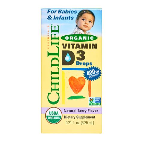 Organic Vitamin D3 Childlife Essentials
