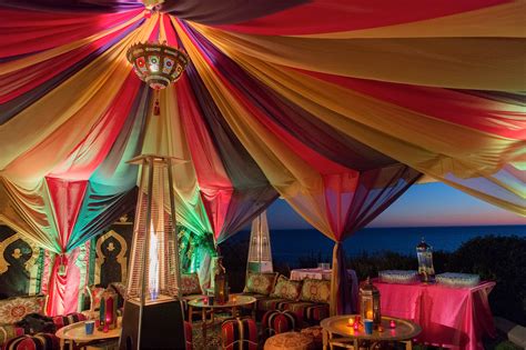Moroccanarabian Nights Birthday Theme Party Tent With Draping And