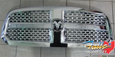 2013 2019 Ram 1500 Chrome Front Grille With Honeycomb Inserts Mopar Oem Ebay