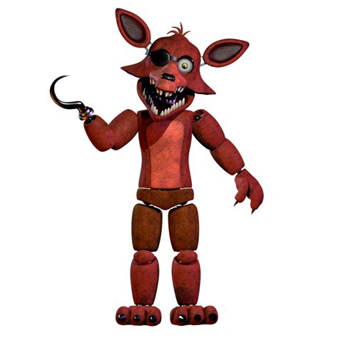 Unwithered Foxy V2 By Nathanzicaoficial On Deviantart