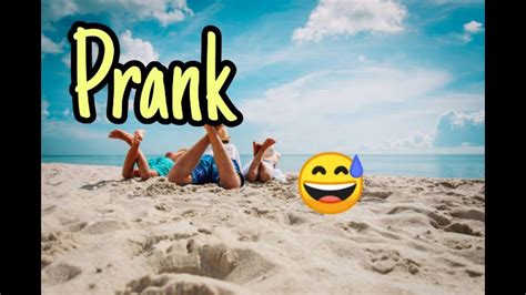 Hilarious Wet Farts At The Beach Prank Youtube