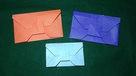 How To Make An Origami Envelope Origami