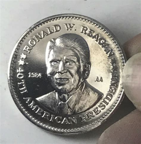 1984 Ronald Reagan Double Eagle Presidential Commemorative Coin Ebay