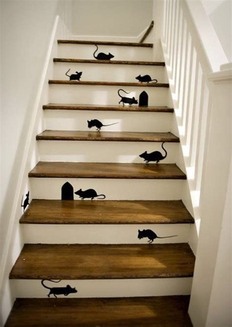 Two of my favorites were done by melanie royals, a stencil artist who is president/creative if you don't have the time or patience for stenciling, vinyl decals are another great option for creating decorative stair risers. Decorative Stair Risers With Designs For All Tastes