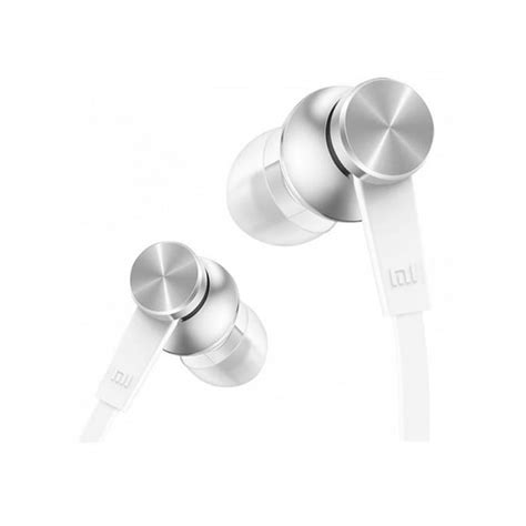 Audífonos Xiaomi Mi In Ear Headphones Basic Silver