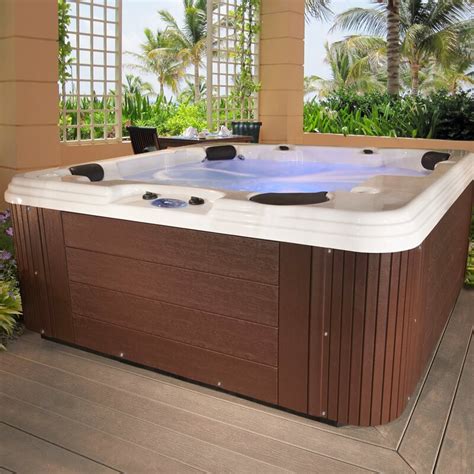 Essentialspas Endeavor 6 Person 50 Jet Hot Tub And Reviews Wayfair