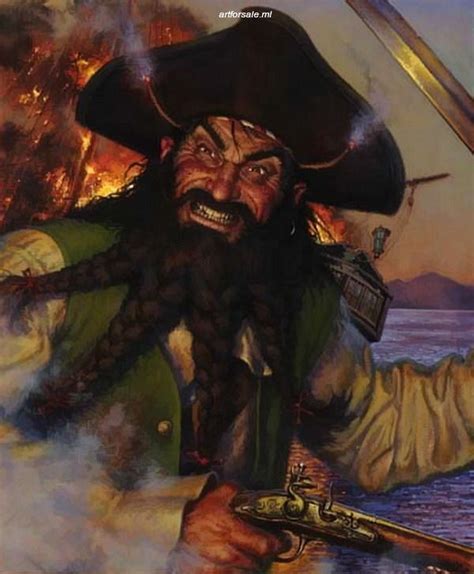 Illustrator Don Maitz Paintings 15 Pirates Pirate Art Blackbeard