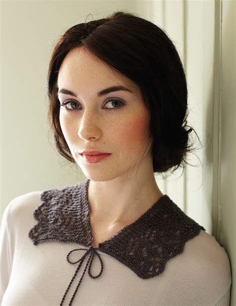 Cast on 10 stitches and join for knitting in the round with the magic loop or on dpns round 1: Lace Collar Free Knitting Pattern - Knitting Bee