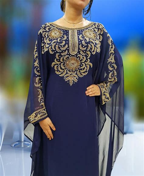 Womens Style Caftan Farasha Jalabiya Abaya Long Maxi Dress Dubai