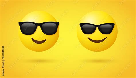 Cuttable Emoji Svg Shades Emoticon Smiley Face W Sunglasses Art