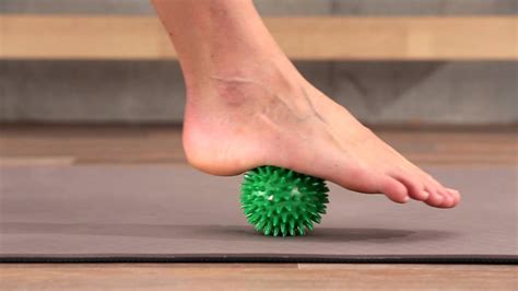 Plantar Fasciitis Foot Massage Roller With Spiky Ball Ba