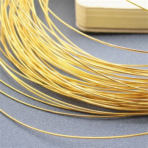 212527ga 24k Gold Plated Over Sterling Silver Wire Round Etsy