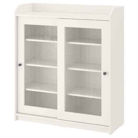 Hauga Glass Door Cabinet White 4138x4558 Ikea