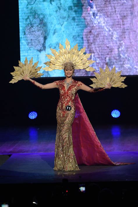 In Photos National Costumes At Binibining Pilipinas 2018