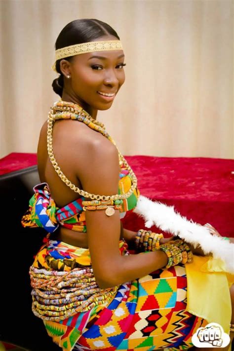 Ghanaian Lady Flaunts Luscious Culture Ghana Ladies