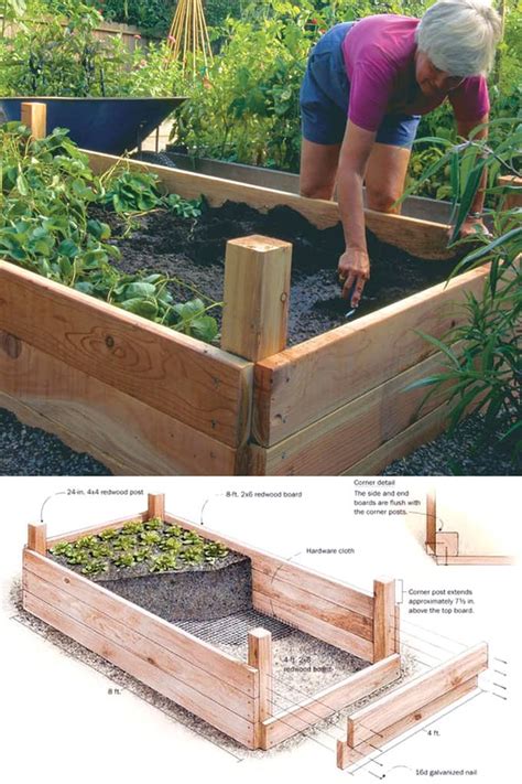 How To Build A Raised Bed Planter Encycloall