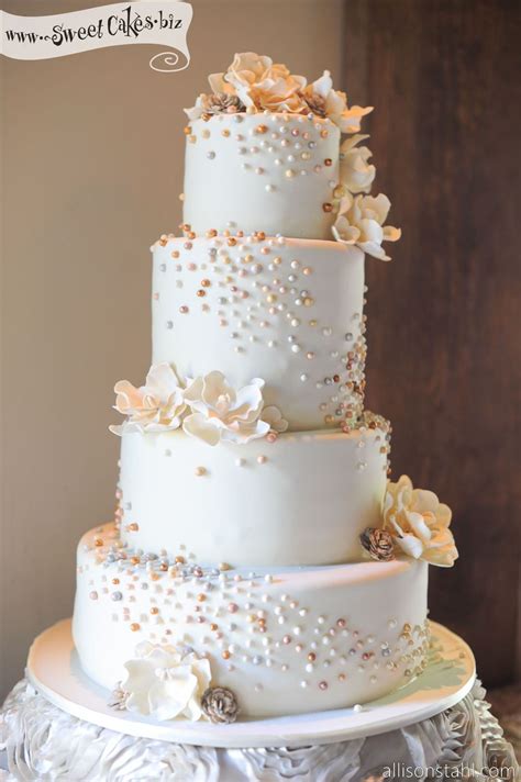 Wedding Cakes Wedding Cake Pearls Fondant Wedding Cakes Wedding