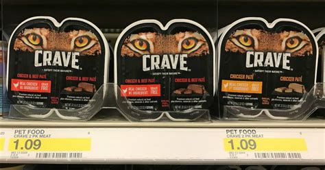 Crave dog food is a premium pet food that has been developed to match the instinctual feeding habits of dogs in the wild. Over $10 Worth of New CRAVE Dog & Cat Food Coupons = Save ...