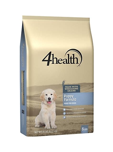 4health Wholesome Grains Puppy Real Lamb Formula Dry Dog Food 18 Lb