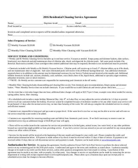 This is a service contract for a cleaning company performing regularly scheduled cleanings at a residence. FREE 13+ Sample Cleaning Service Contract Templates in PDF ...