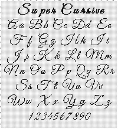 Romantic Font Collection Cross Stitch Pattern Instant Etsy Christian