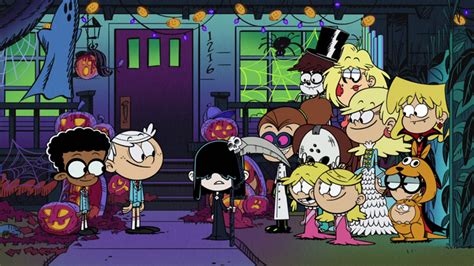 Image Loud House Halloween Group Shotpng Halloween Specials Wiki