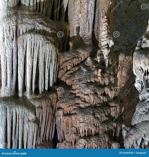 Stalactite Stalagmite Cavern Stock Photo Image Of Landscape Growth