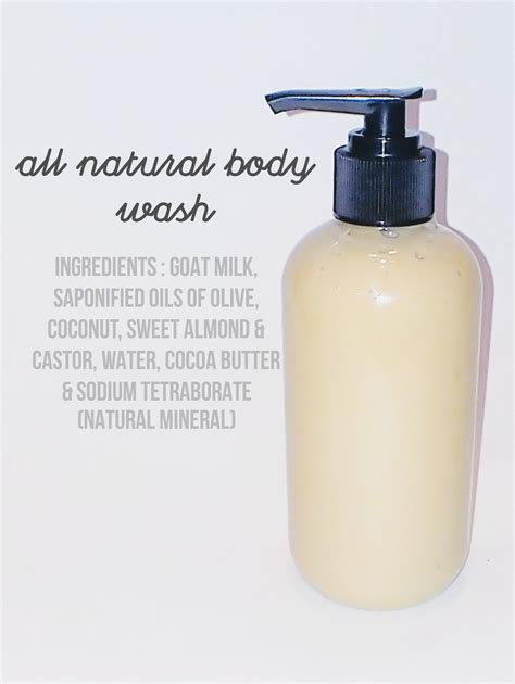 Homemade Body Wash Homemade Body Wash Goat Milk Recipes Goats Milk Lotion