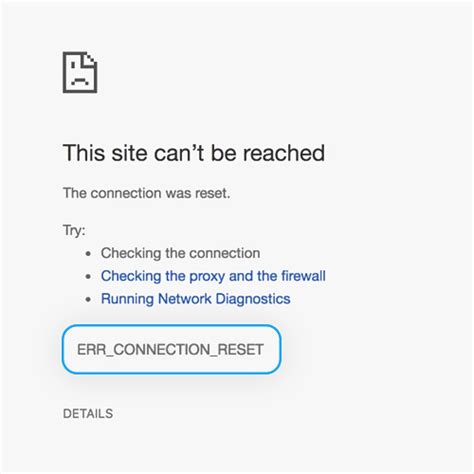 How To Fix The Err Connection Reset Error In Google Chrome