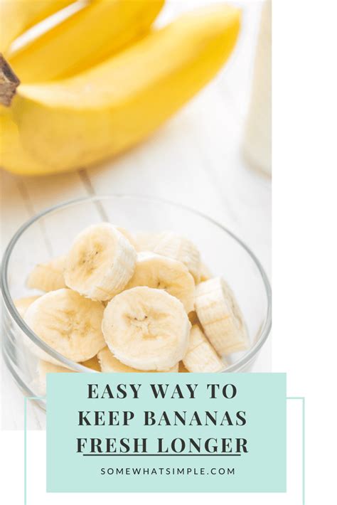 How To Keep Bananas Fresh 1 Easy Hack From Somewhat Simple